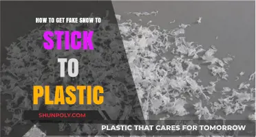 Make Fake Snow Stick to Plastic: Easy DIY Tips and Tricks