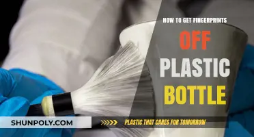 Effective Methods to Remove Fingerprints from Plastic Bottles Easily