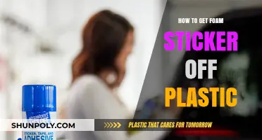 Effective Methods to Remove Foam Stickers from Plastic Surfaces Easily