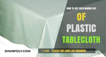 Smooth Out Plastic Tablecloth Folds: Quick and Easy Removal Tips