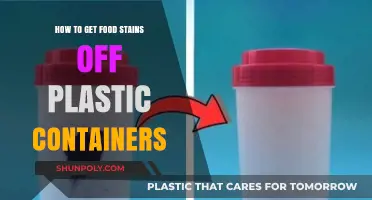 Effective Tips to Remove Stubborn Food Stains from Plastic Containers