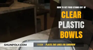 Effective Tips to Remove Food Stains from Clear Plastic Bowls