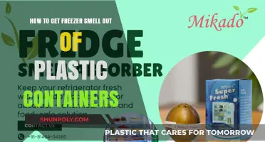 Eradicate Freezer Smells from Plastic Containers for Good