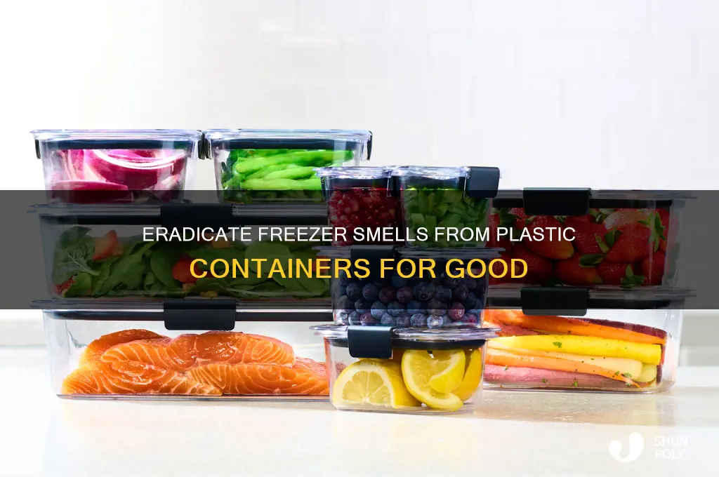 how to get freezer smell out of plastic containers