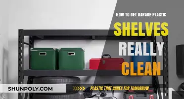 Effective Tips for Deep Cleaning Your Garage Plastic Shelves