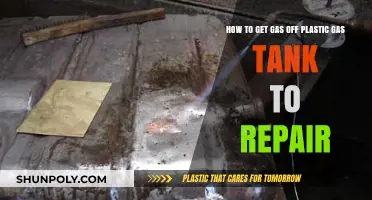 Safely Removing Gas from Plastic Tanks for DIY Repairs Guide