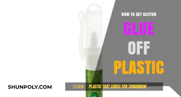 Easy Ways to Remove Glitter Glue from Plastic Surfaces