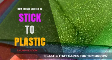 Easy Tips for Making Glitter Adhere Perfectly to Plastic Surfaces
