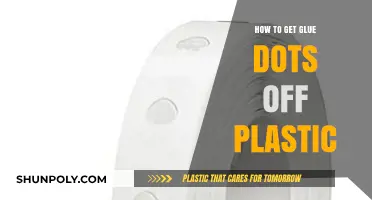 Effective Methods to Remove Glue Dots from Plastic Surfaces Easily