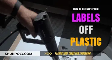 Effective Ways to Remove Sticky Label Glue from Plastic Surfaces