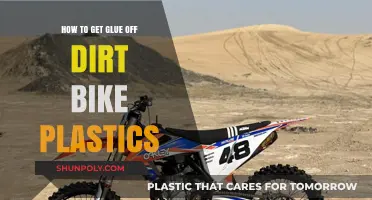 Effective Methods to Remove Glue from Dirt Bike Plastics Easily
