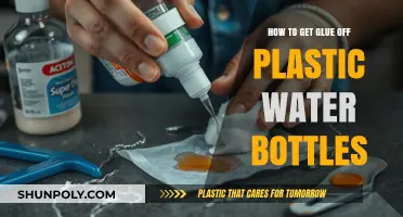 Effective Ways to Remove Glue from Plastic Water Bottles Easily