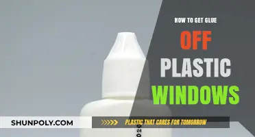 Effective Ways to Remove Glue from Plastic Windows Easily