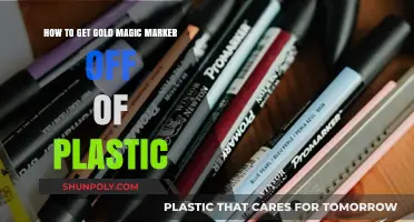 Removing Gold Magic Marker from Plastic: Quick and Easy Tips