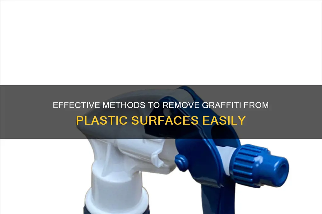 how to get graffiti off plastic