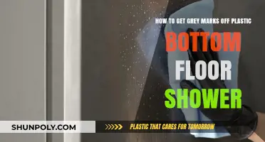 Effective Ways to Remove Grey Marks from Plastic Shower Floors