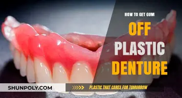Effective Methods to Remove Gum from Plastic Dentures Easily