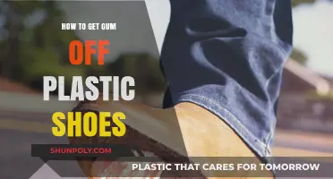 Easy Gum Removal: Clean Plastic Shoes Like a Pro