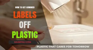 Effective Ways to Remove Gummed Labels from Plastic Surfaces Easily