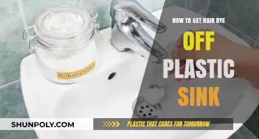 Quick Fixes: Removing Hair Dye Stains from Plastic Sinks Easily