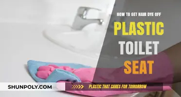 Quick Fixes: Removing Hair Dye Stains from Plastic Toilet Seats
