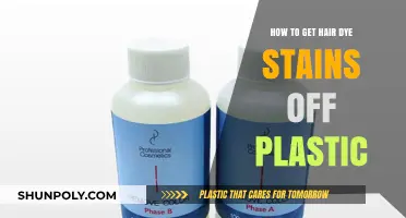 Effective Ways to Remove Hair Dye Stains from Plastic Surfaces