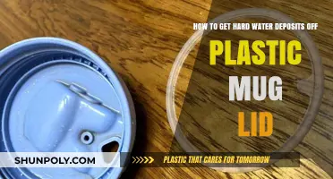 Effective Ways to Remove Hard Water Stains from Plastic Mug Lids