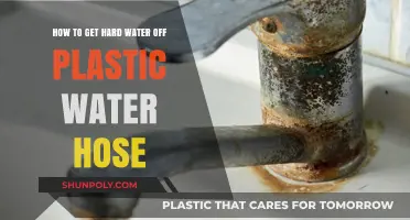 Effective Methods to Remove Hard Water Stains from Plastic Hoses