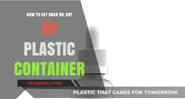 Extracting Hash Oil: Getting Every Drop from Plastic
