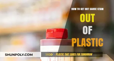 Effective Tips to Remove Hot Sauce Stains from Plastic Surfaces