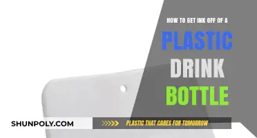Effective Ways to Remove Ink Stains from Plastic Drink Bottles