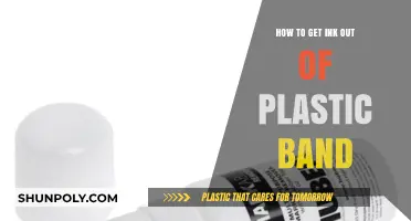 Effective Methods to Remove Ink Stains from Plastic Bands Easily