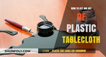 Effective Ways to Remove Ink Stains from Plastic Tablecloths Easily