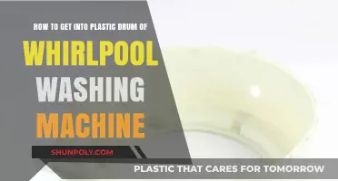 Accessing Your Whirlpool Washer's Plastic Drum: A Step-by-Step Guide