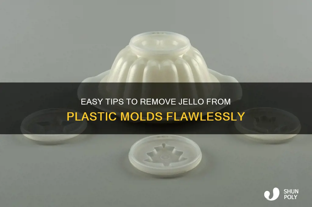 how to get jello out of a plastic mold