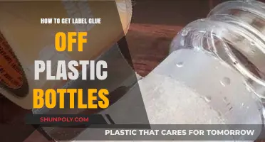 Effective Ways to Remove Label Glue from Plastic Bottles Easily