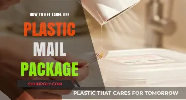Easy Tips to Remove Labels from Plastic Mail Packages Effortlessly