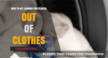 Effective Ways to Remove Laundry Pod Plastic from Your Clothes