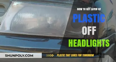 Easy DIY Guide: Removing Plastic Layer from Headlights Safely
