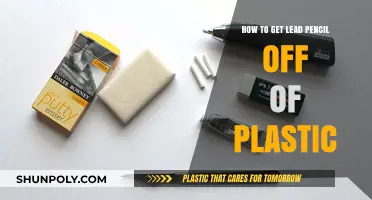 Removing Lead Pencil Marks from Plastic: Quick and Easy Solutions