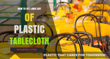 Effective Methods to Remove Lines from Your Plastic Tablecloth