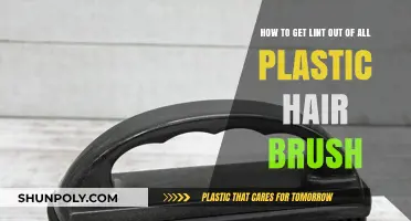 Effective Ways to Remove Lint from Your Plastic Hair Brush Easily