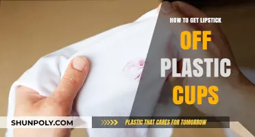 Easy Tips to Remove Lipstick Stains from Plastic Cups