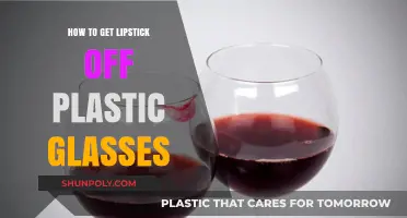 Easy Tips to Remove Lipstick Stains from Plastic Glasses