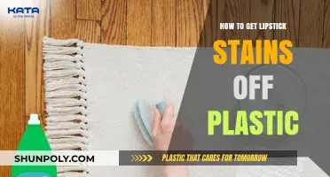 Effective Tips to Remove Lipstick Stains from Plastic Surfaces