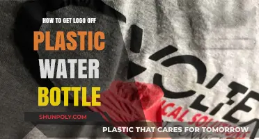 Easy Methods to Remove Logos from Plastic Water Bottles