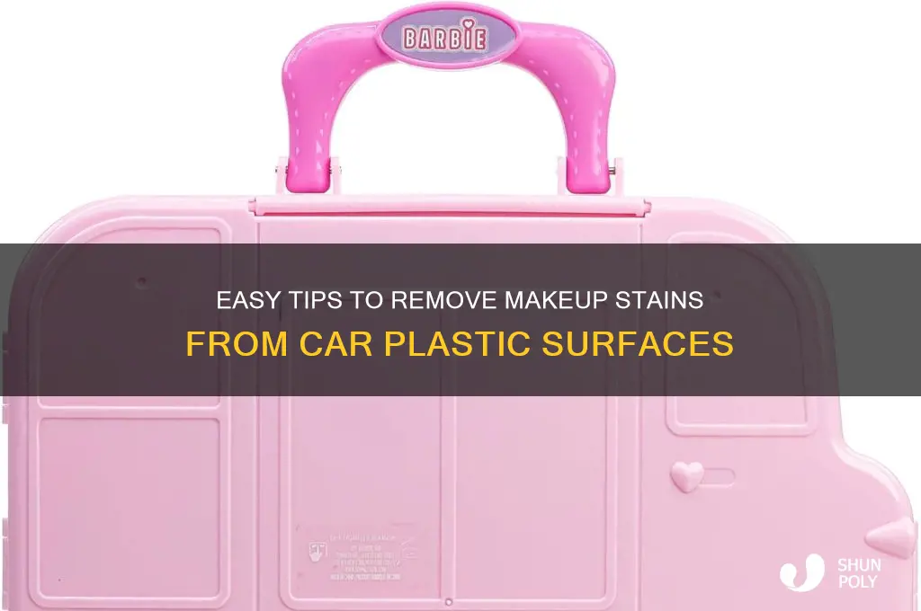 how to get makeup off car plastic