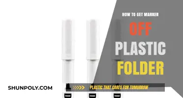Effective Ways to Remove Marker Stains from Plastic Folders Easily