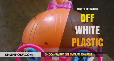 Effective Ways to Remove Stubborn Marks from White Plastic Surfaces