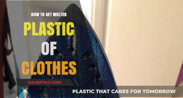 Effective Methods to Remove Melted Plastic from Your Clothes Easily